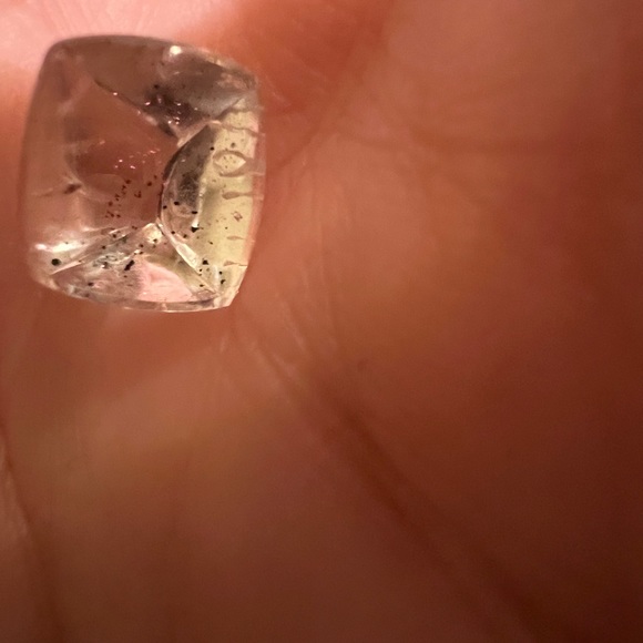 Super Rare Pink Fire Covellite in Quartz Loose Gem - Picture 14 of 15